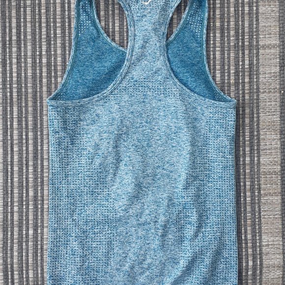Gymshark Seamless Teal Tank - Picture 6 of 8